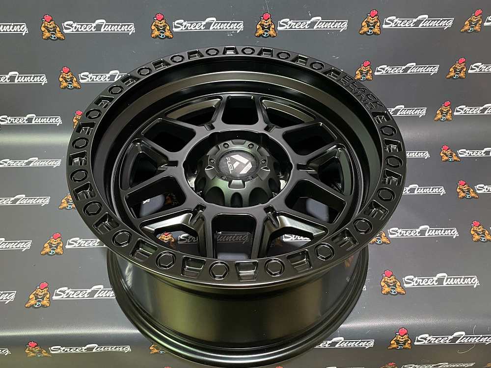 картинка Новые диски FUEL (Black Rhino KELSO) R17 J9 ET0 6X139.7 MATT BLACK от магазина  StreetTuning