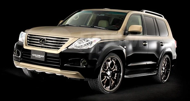 картинка Расширители Арок DAMD Goldman дорест для Lexus LX570 магазин  StreetTuning 