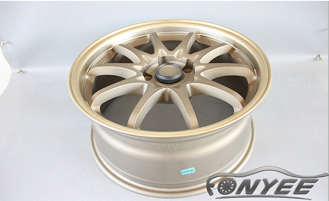 картинка Новые диски RAYS CE28N R17 5X114,3 ET35 J7,5 бронза + золото мат магазин  StreetTuning 