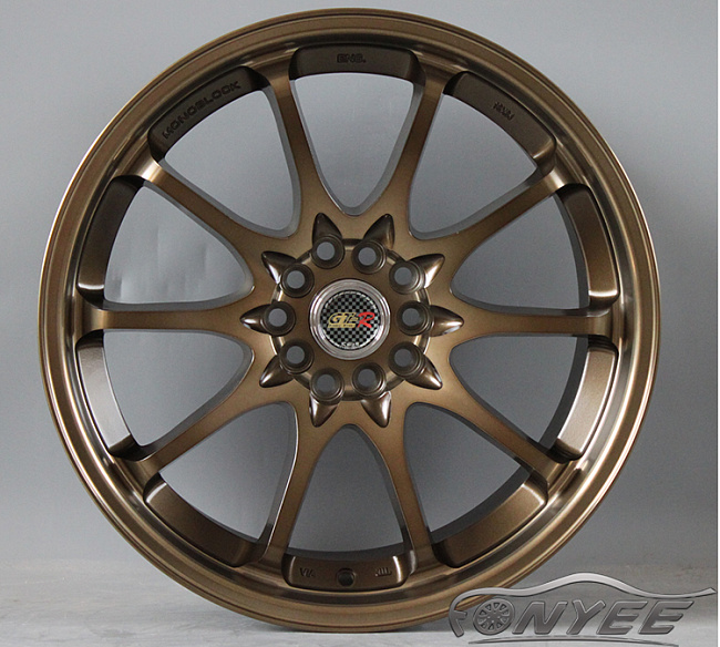 картинка Новые диски RAYS CE28N R18 5X105/5X114,3 ET36 J8 бронза + золото магазин  StreetTuning 
