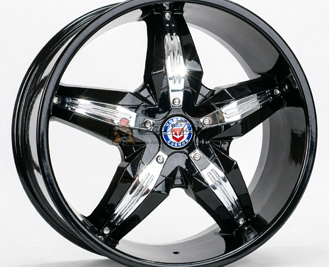 картинка Диски Fuel Off-Road Assault D546  R20 8.5J ET15 6X139.7 Black+Chrom магазин  StreetTuning 