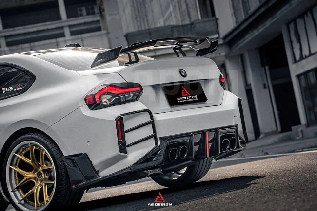 картинка Канарды на задний бампер для BMW M2 и M2C G87 магазин  StreetTuning 