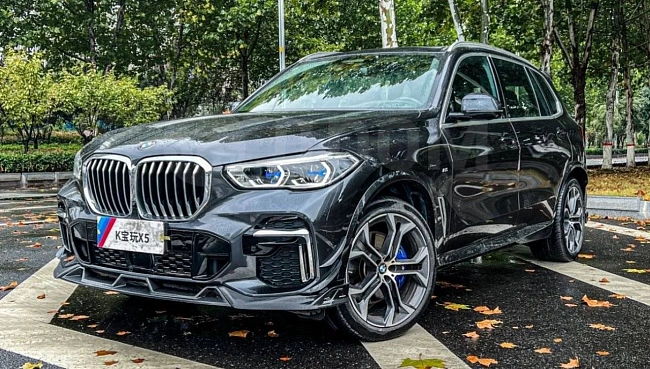 картинка Канарды на передний бампер для BMW X5 G05 M50i X/S Drive 40i Pre-LCI магазин  StreetTuning 
