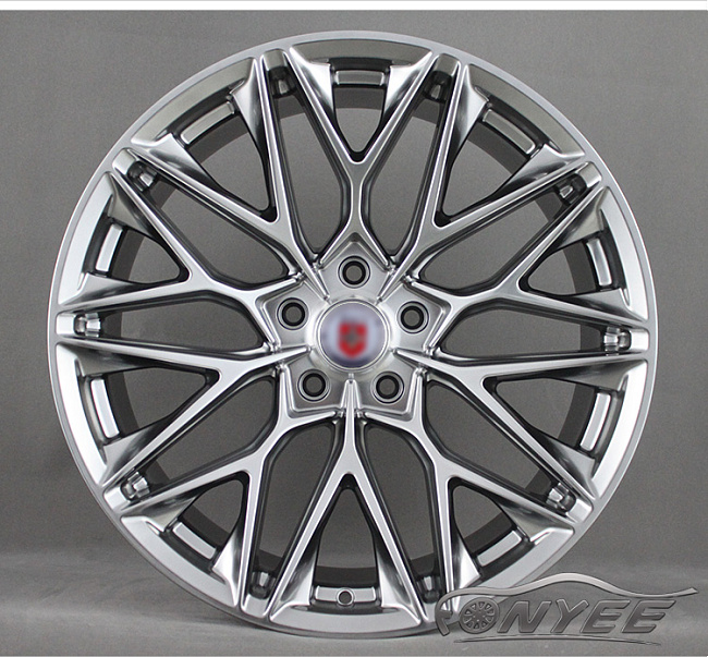 картинка Новые диски HRE P200 Replika R19 5X112 ET28 J8,5, серебристо-платиновые магазин  StreetTuning 