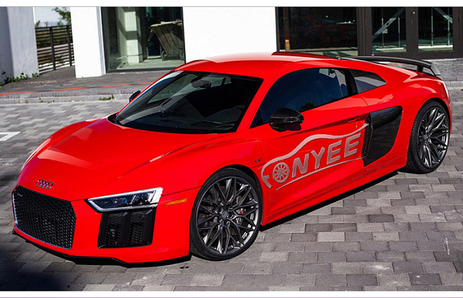 картинка Новые диски HRE P200 Replika R18 4X100 ET38 J8, серые магазин  StreetTuning 