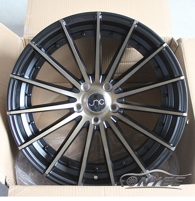 картинка Новые диски JNC 042 R19 5X114,3 ET35 J9,5 бронза + черный мат магазин  StreetTuning 