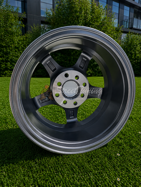 картинка Новые диски RAYS TE37 R14 J7 ET10 4x100/4X114.3 Графит магазин  StreetTuning 