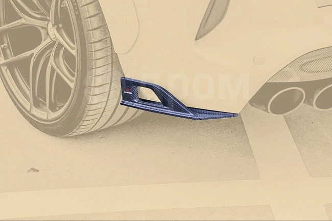 картинка Канарды на задний бампер для BMW X5M/C X6M/C F95 F96 магазин  StreetTuning 