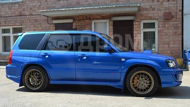 картинка Опциональные накладки на задний бампер Subaru Forester SG (реплика) магазин  StreetTuning 