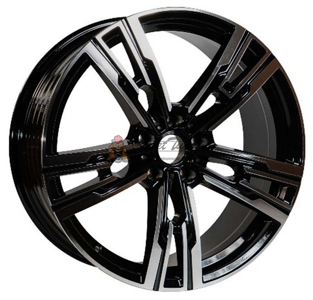 картинка Диски iWheel IVF-3078 R19 J8,5 ET30 5X112 black + polished от магазина  StreetTuning