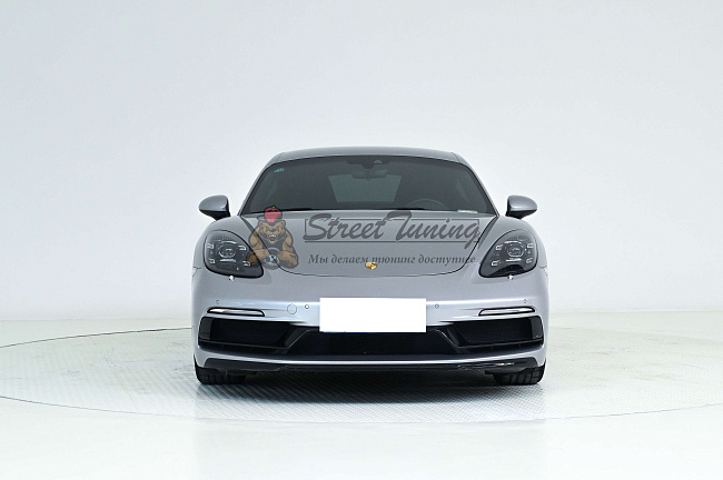 картинка Передний бампер Spyder в сборе для Porsche 718 Boxster (982) 2017+ магазин  StreetTuning 
