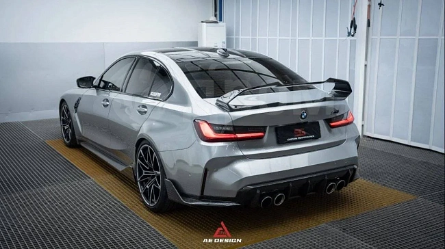 картинка Спойлер багажника для BMW M3 G80 и 3 серии G20 330i M340i магазин  StreetTuning 