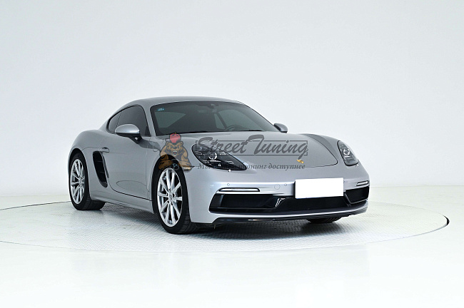 картинка Передний бампер Spyder в сборе для Porsche 718 Boxster (982) 2017+ магазин  StreetTuning 