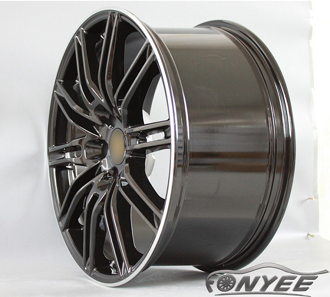 картинка Новые диски Porsche модель 2 R20 5X130 ET55 J9 черный глянец магазин  StreetTuning 