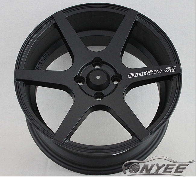 картинка Новые диски SHOGUN EMOTION R V06-R R16 4X100 ET30 J7,5 черный мат + серебро магазин  StreetTuning 
