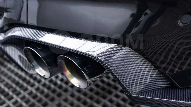 картинка Задний диффузор v1 BMW X4M X4MC F98 магазин  StreetTuning 