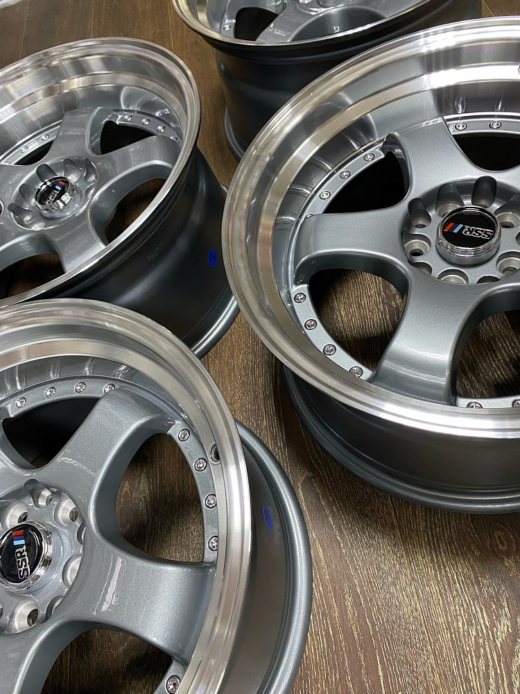 картинка Новые диски SSR SP1 R17 J9 ET20 5X100/5x114.3, Hyper Black от магазина  StreetTuning