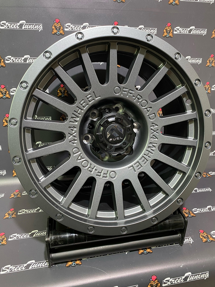 картинка Новые диски FUEL R18 J9 ET0 6X139.7 Matt Gray от магазина  StreetTuning