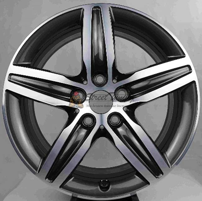 картинка Диски BMW Style 379 R17 J7,5 ET25 5X112 black+polished магазин  StreetTuning 
