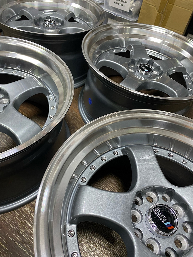 картинка Новые диски SSR SP1 R17 J9 ET20 5X100/5x114.3, Hyper Black от магазина  StreetTuning