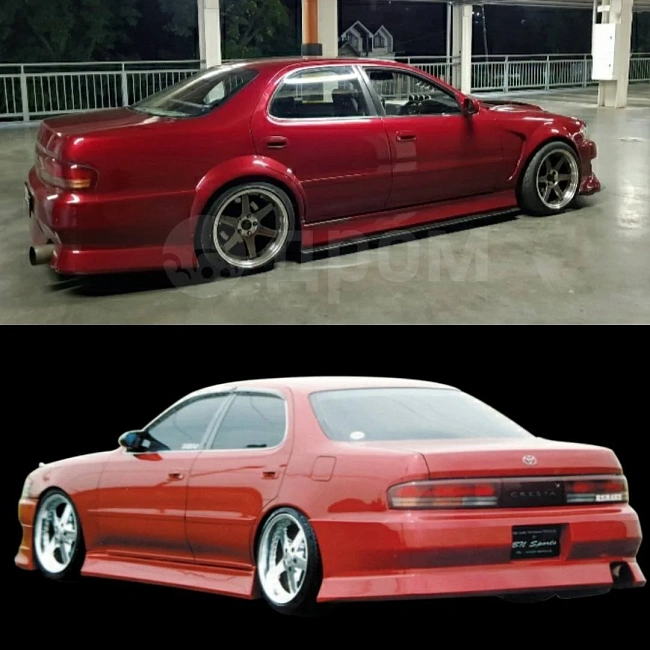 картинка Комплект обвес BN Sport Half для Toyota Cresta 90 магазин  StreetTuning 