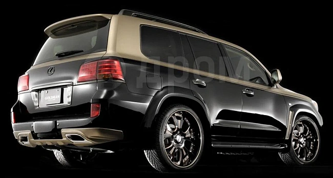 картинка Расширители Арок DAMD Goldman дорест для Lexus LX570 магазин  StreetTuning 