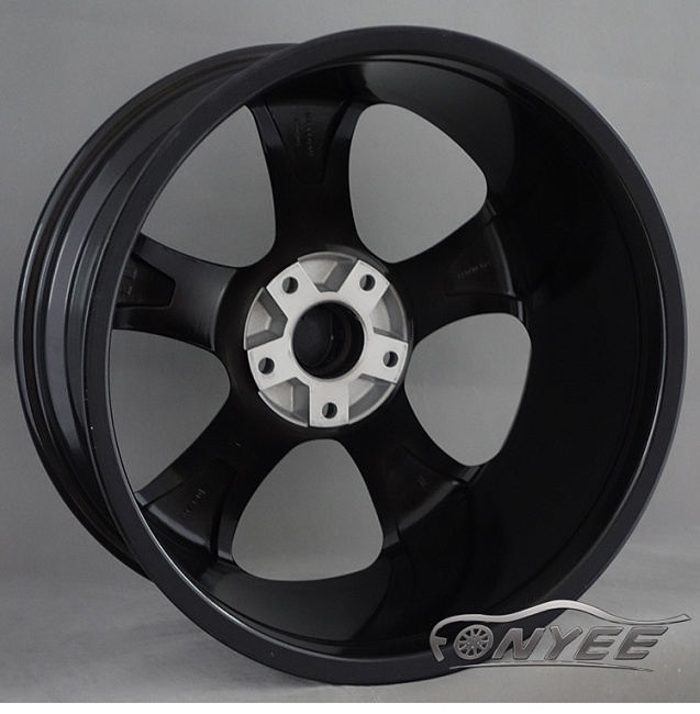 картинка Новые диски Porsche модель 1 R20 5X130 ET55 J11 черные+серебро магазин  StreetTuning 