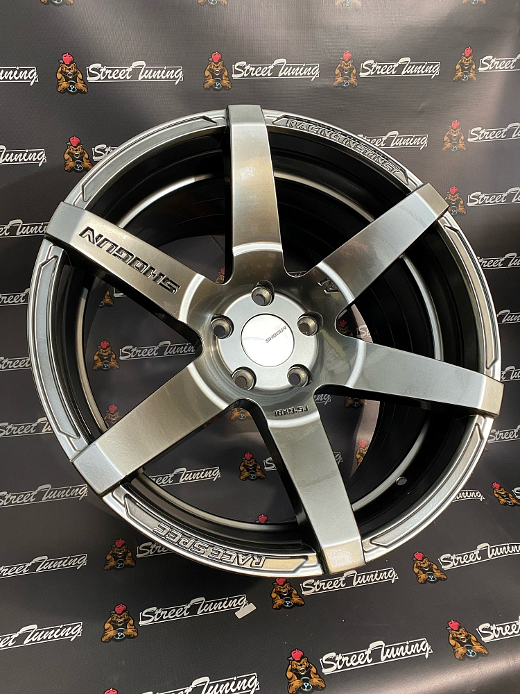 картинка Новые диски SHOGUN R18 J9.5 ET20 5X114.3, Hyper Black от магазина  StreetTuning