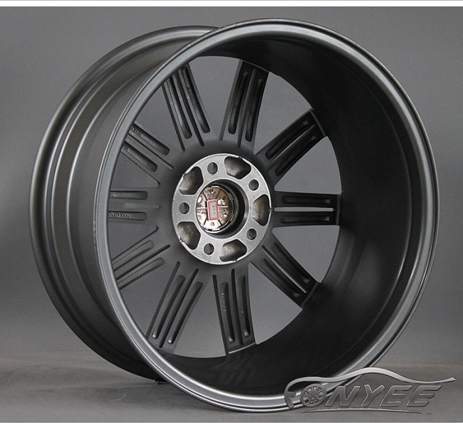 картинка Новые диски Vossen CV4 Replica R18 5X108 ET40 J8 серый мат + серебро магазин  StreetTuning 