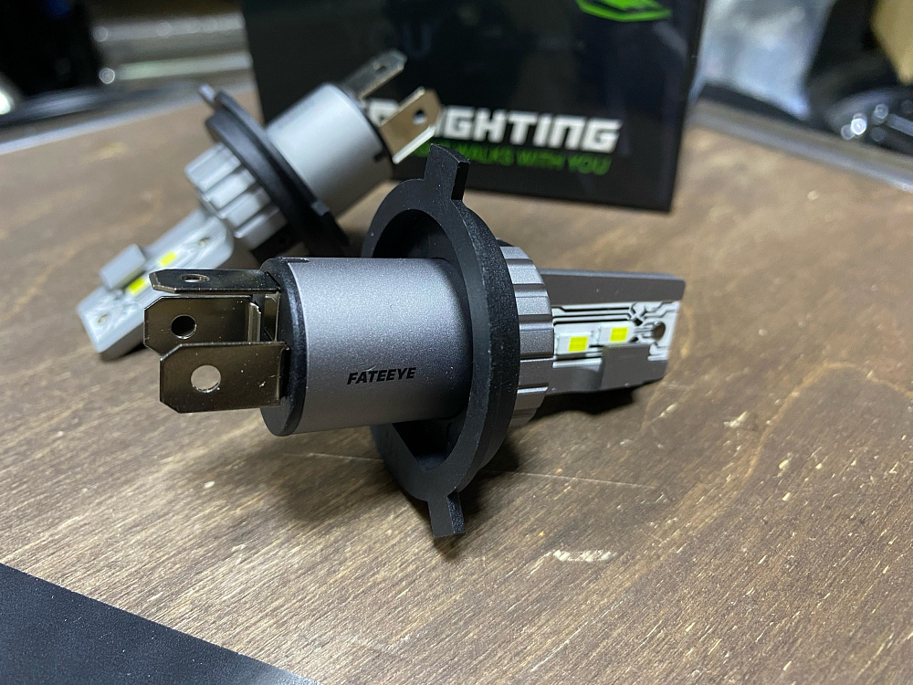 картинка Автомобильные светодиодные лампы FATEEYE F1 Led - H4 6500к, комп 2шт от магазина  StreetTuning