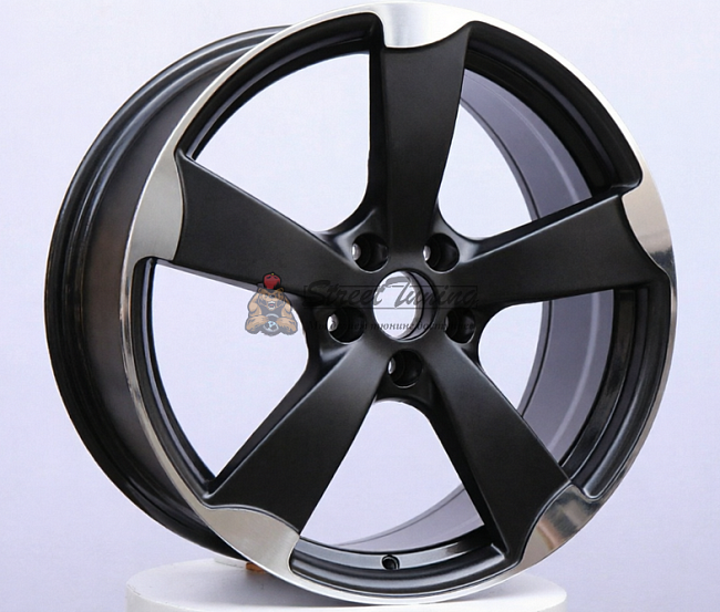 картинка Диски Rotor BK217 R19 J8 ET40 5X112 gray+polished магазин  StreetTuning 