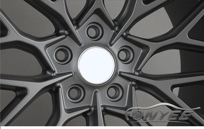 картинка Новые диски HRE P200 Replika R19 5X120 ET35 J9,5, темно-серебряные магазин  StreetTuning 