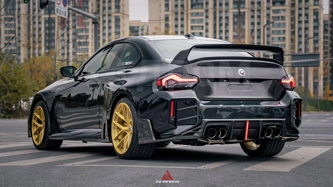 картинка Канарды на задний бампер для BMW M2 и M2C G87 магазин  StreetTuning 