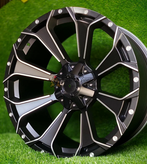 картинка Диски  Fuel Assault JT146 R18 J9 ET0 6X139,7 black+polished магазин  StreetTuning 