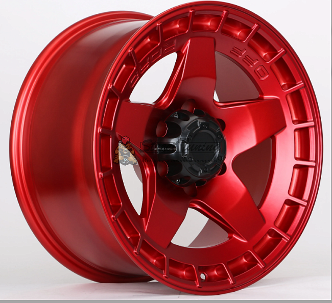 картинка Диски CROX-DEVIL  R18 9J ET0 6X139.7  Red магазин  StreetTuning 