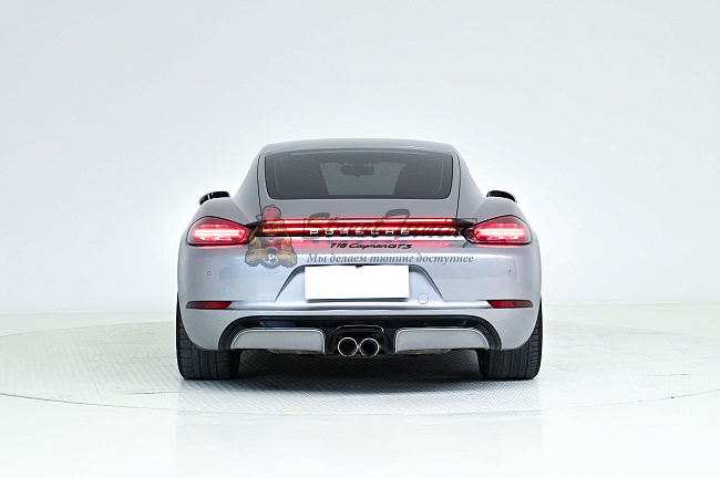 картинка Задний диффузор Spyder в сборе для Porsche 718 Boxster (982) 2017+ магазин  StreetTuning 
