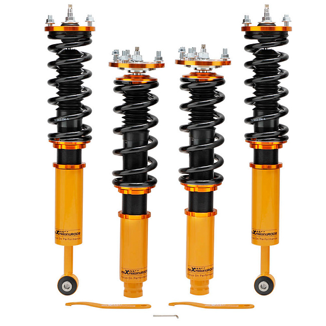 картинка Винтовая подвеска койловеры Maxpeedingrods для Acura TSX 2004-2008 магазин  StreetTuning 