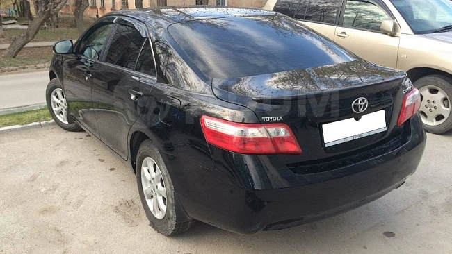 картинка Спойлер Багажника на Toyota Camry 40 06-11 год Лезвие магазин  StreetTuning 