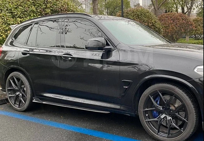 картинка Сплиттеры на пороги для BMW X3 X3M/C X4 X4M/C F97 F98 G01 G02 магазин  StreetTuning 