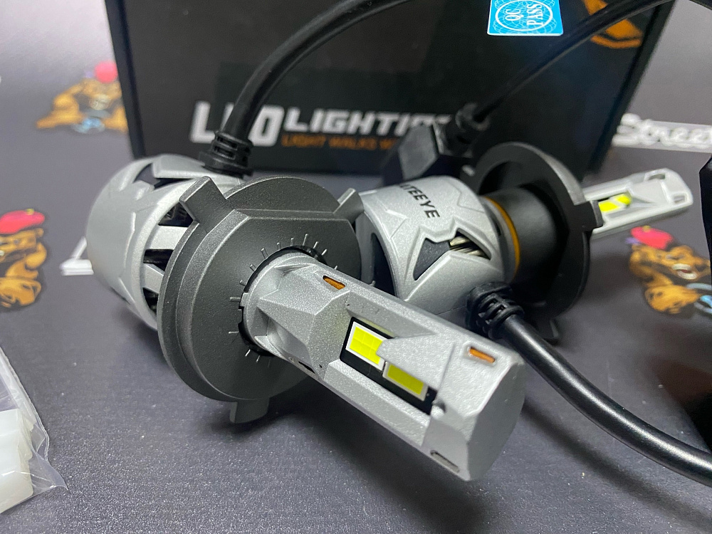картинка Автомобильные светодиодные лампы FATEEYE F27 Led - H4 6500к от магазина  StreetTuning