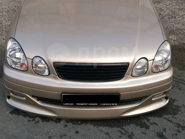 картинка Накладка переднего бампера RT для Toyota Aristo jzs161 магазин  StreetTuning 