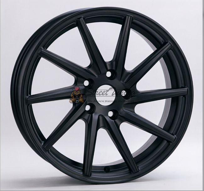 картинка Диски  IV-3222 R17 7.5J ET35 5X112+114.3 Black matt магазин  StreetTuning 