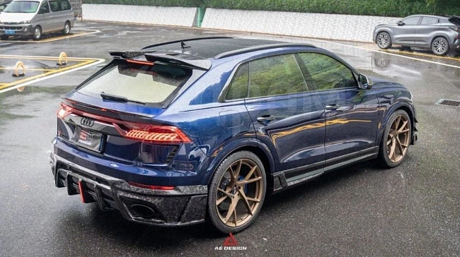 картинка Спойлер для Audi Q8 SQ8 RSQ8 2020 магазин  StreetTuning 
