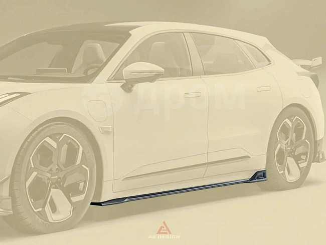 картинка Сплиттера накладки на пороги для Zeekr 001 магазин  StreetTuning 