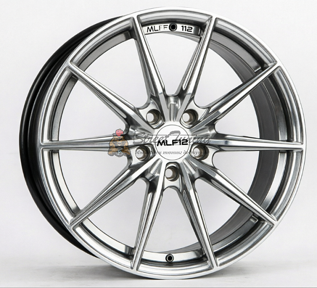 картинка Диски IVF-3408  R19 9.5J ET35 5X120 Hyper Black магазин  StreetTuning 