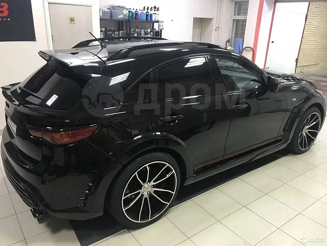 картинка Спойлер верхний Infiniti FX30d FX35 FX37 FX50 QX70 магазин  StreetTuning 