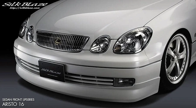 картинка Обвес переднего бампера Silk Blaze для Toyota Aristo jzs161 магазин  StreetTuning 