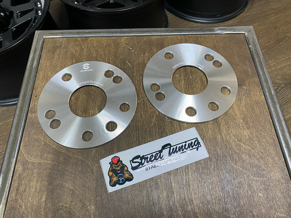 картинка Проставка Starleks 5 мм 4/5x114.3 цо 56.6 сквозная от магазина  StreetTuning