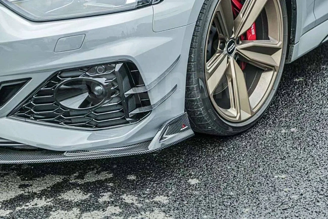 картинка Канарды на передний бампер для Audi RS5 B9.5 магазин  StreetTuning 