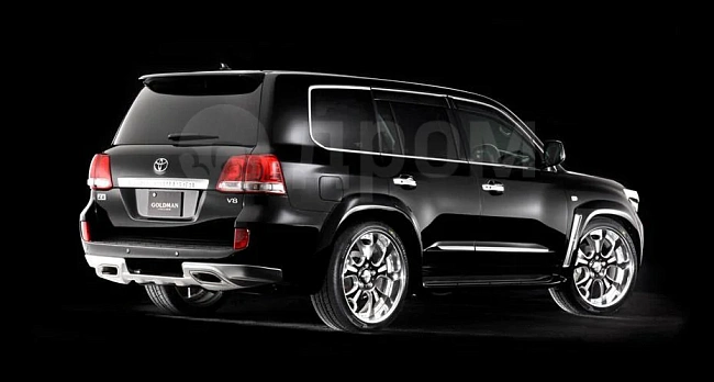картинка Комплект накладок DAMD Goldman для Land Cruiser 200 магазин  StreetTuning 
